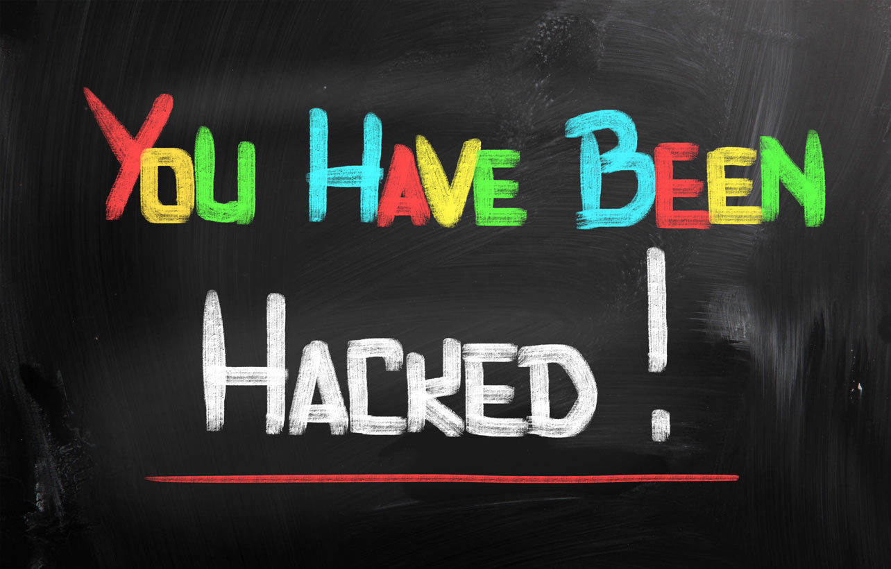 You have been hacked !