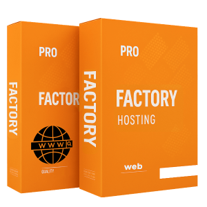 Hébergement web - forfait factory