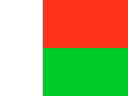 flag MG Madagascar